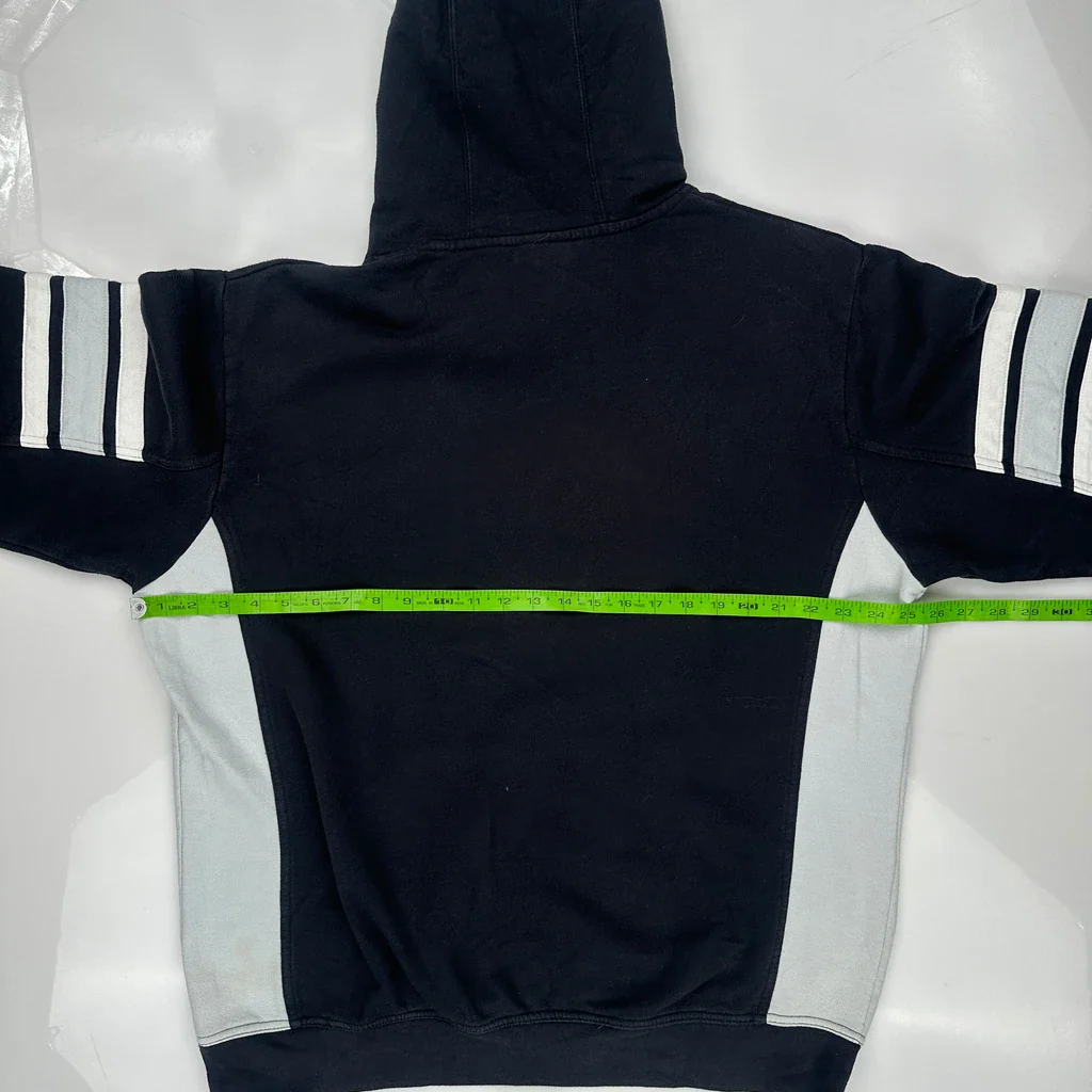 Raiders Nfl Football Hoodie - XL Black Cotton - Image 3