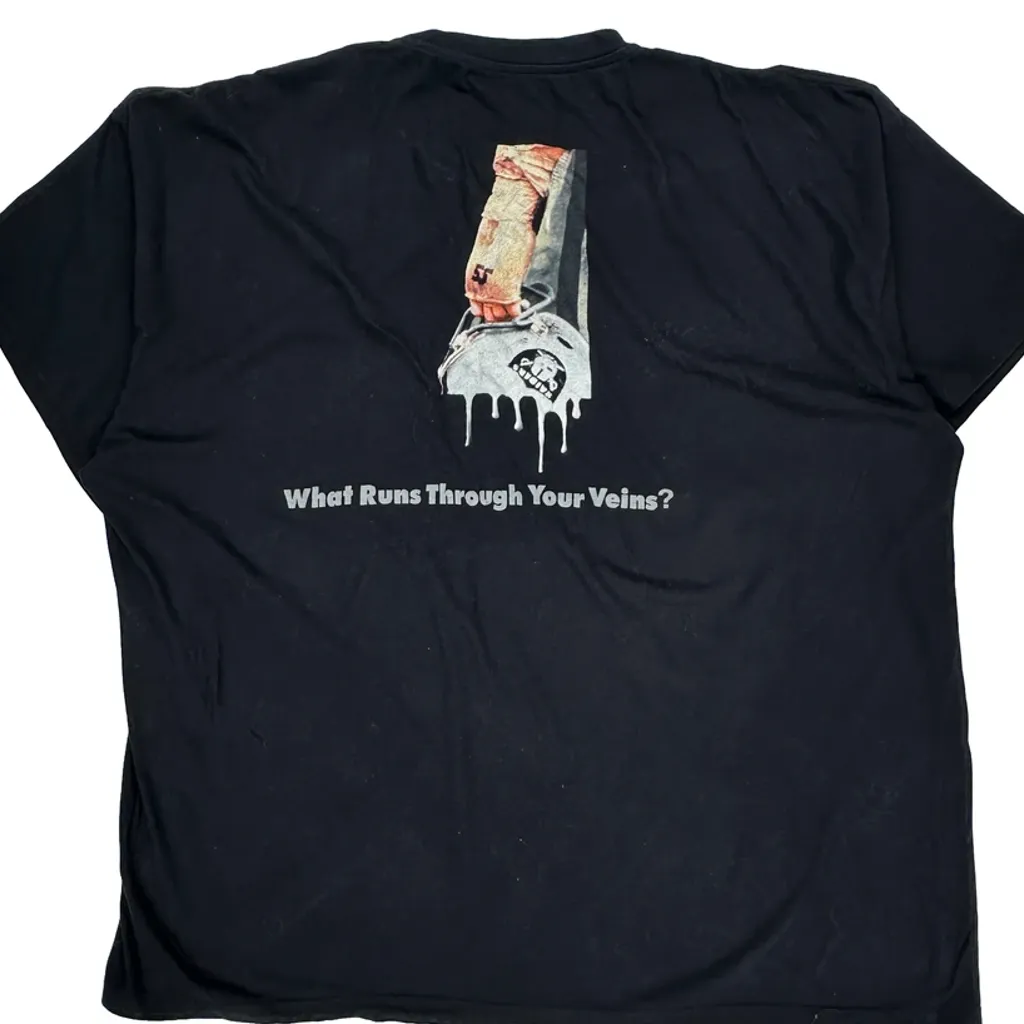 Raiders Nfl Graphic T-Shirt - 5XL Black Cotton - Image 6