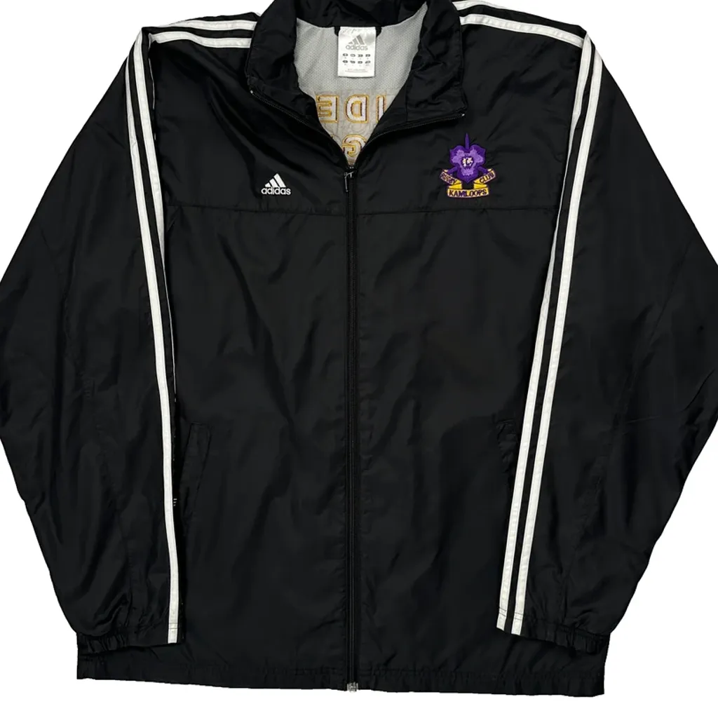 Raiders Rugby Adidas Track Jacket - Large Black Polyester - Image 5
