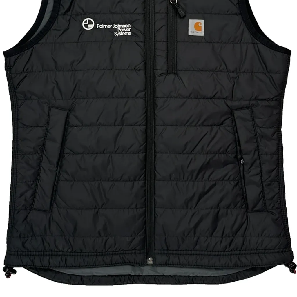 Rain Defender Carhartt Gilet - Small Black Polyester - Image 5
