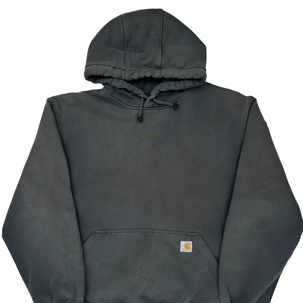 Rain Defender Carhartt Hoodie - XL Black Cotton Blend - Image 6