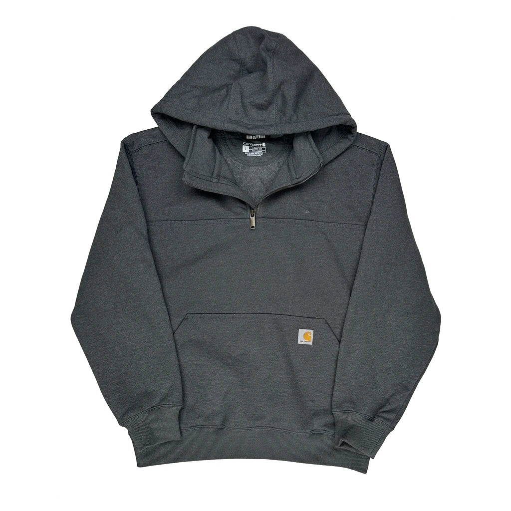 Rain Defender Carhartt Hoodie - Large Grey Cotton