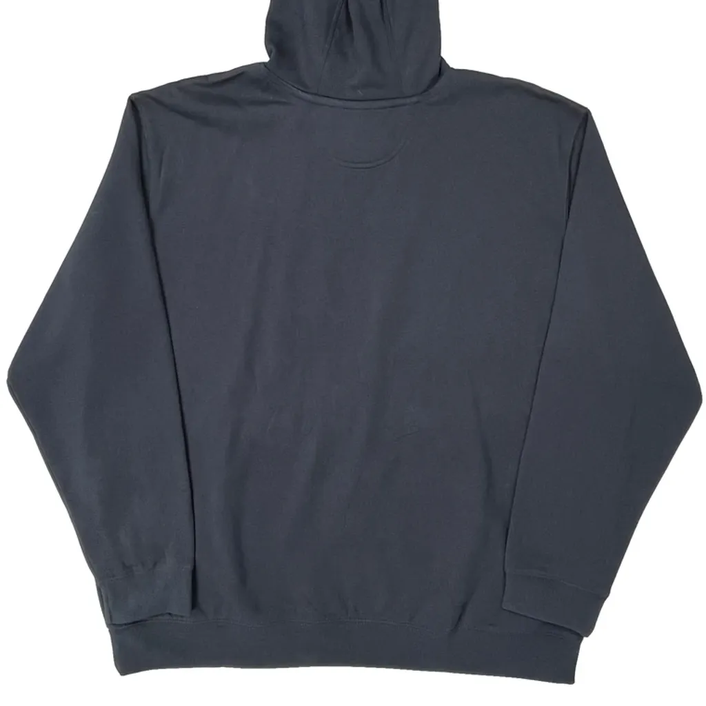 Rain Defender Carhartt Spellout Hoodie - 2XL Navy Cotton - Image 6