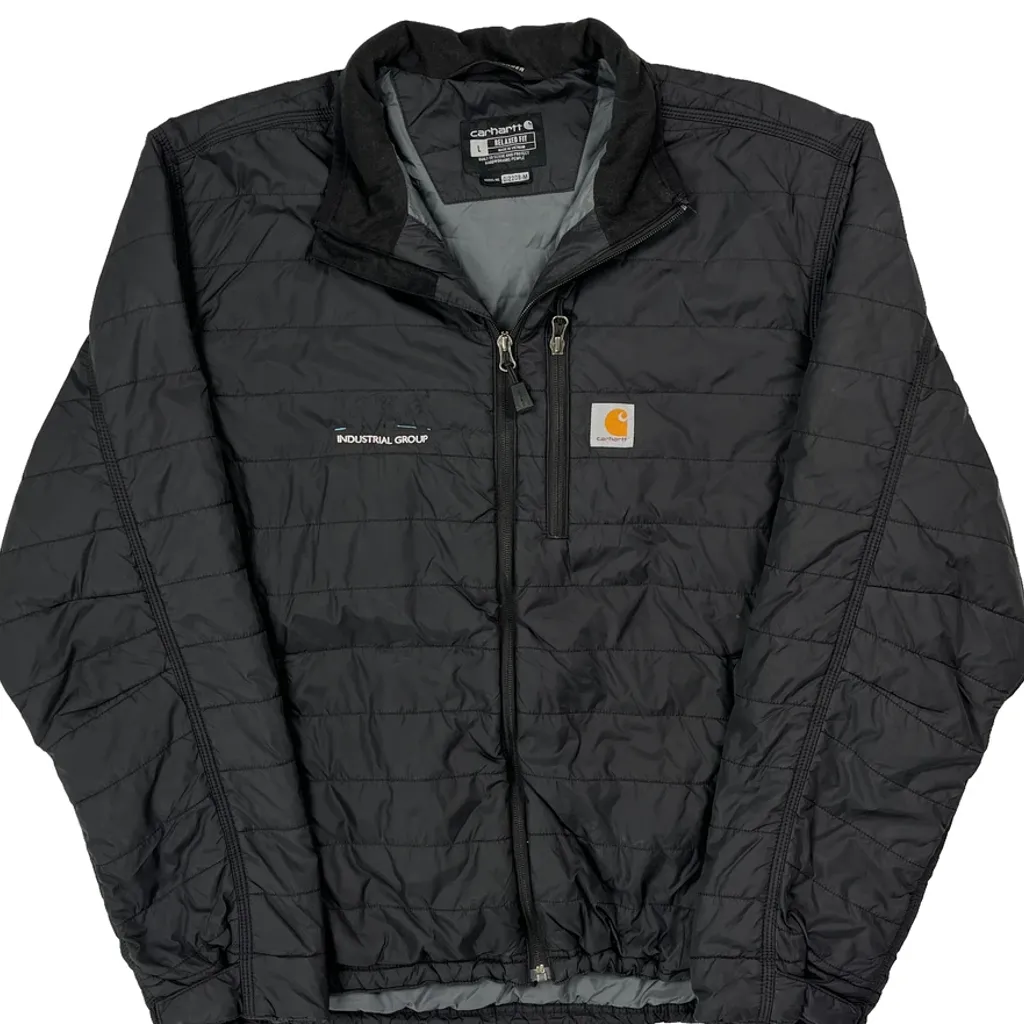 Rain Defender Carhartt Jacket - Large Black Polyester - Image 4