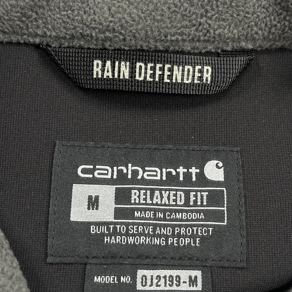 Rain Defender Carhartt Jacket - Medium Black Polyester - Image 3