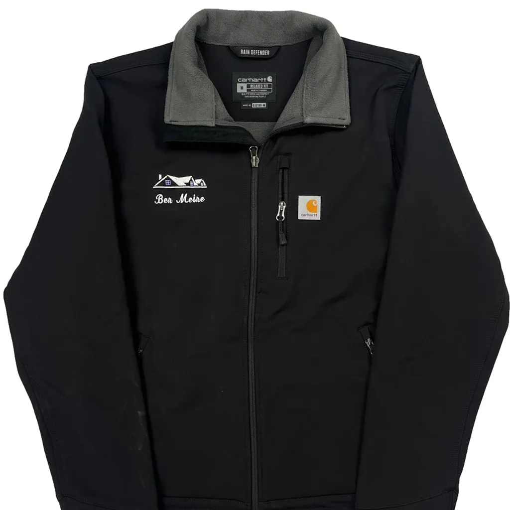 Rain Defender Carhartt Jacket - Medium Black Polyester - Image 4