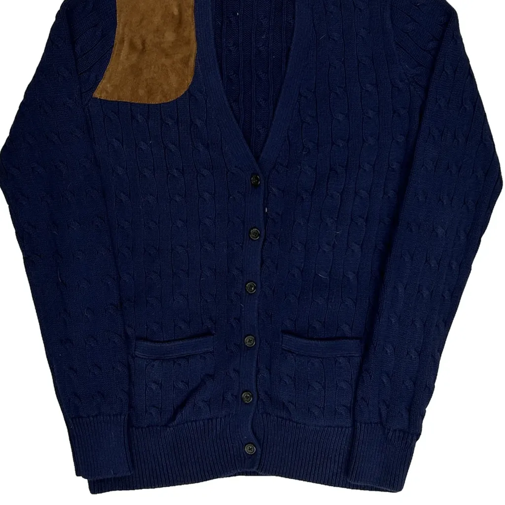 Ralph Lauren Cardigan - Large Blue Cotton - Image 5