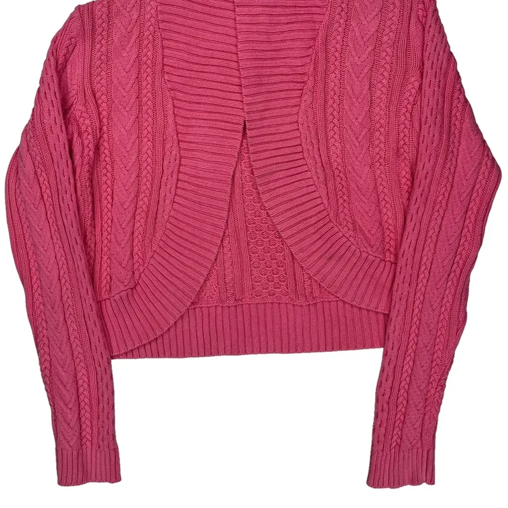Ralph Lauren Cardigan - Large Pink Cotton - Image 4