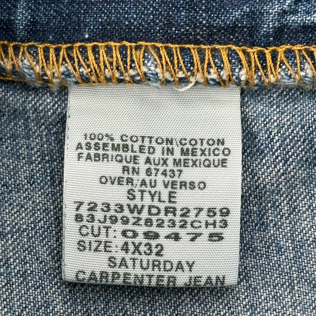 Ralph Lauren Carpenter Jeans - 30W 29L Blue Cotton - Image 6