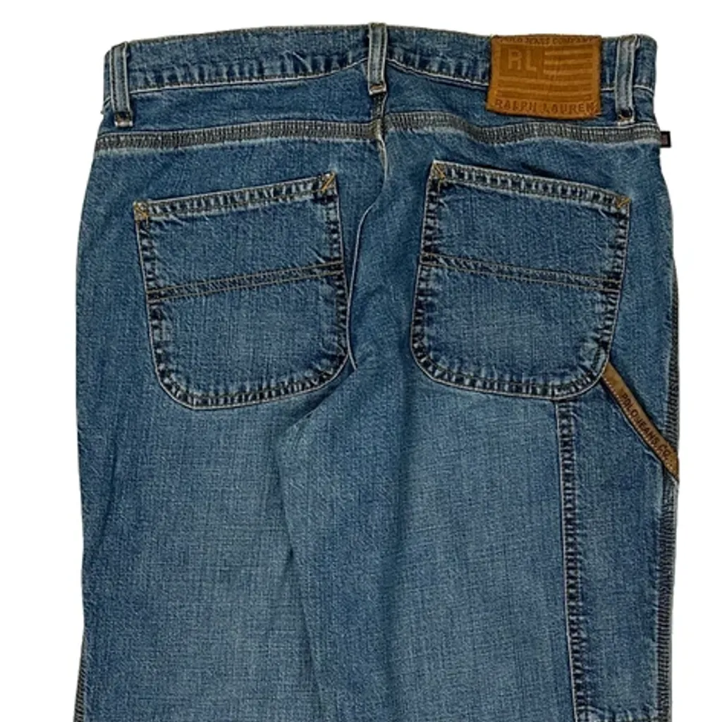 Ralph Lauren Carpenter Jeans - 30W 29L Blue Cotton - Image 7