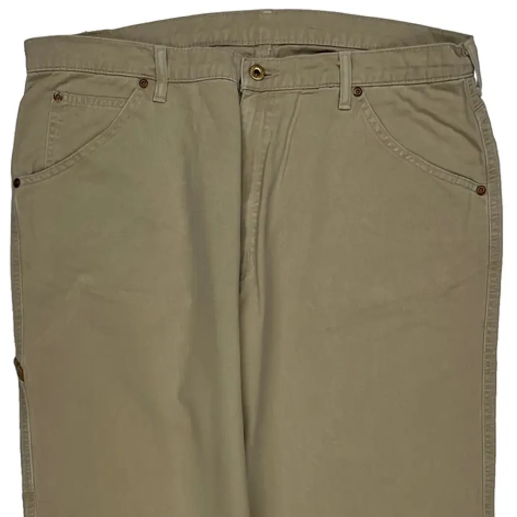 Ralph Lauren Carpenter Trousers - 36W 31L Beige Cotton - Image 10