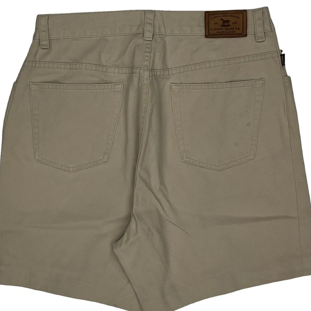 Ralph Lauren Chino Shorts - 29W 8L Beige Cotton - Image 7