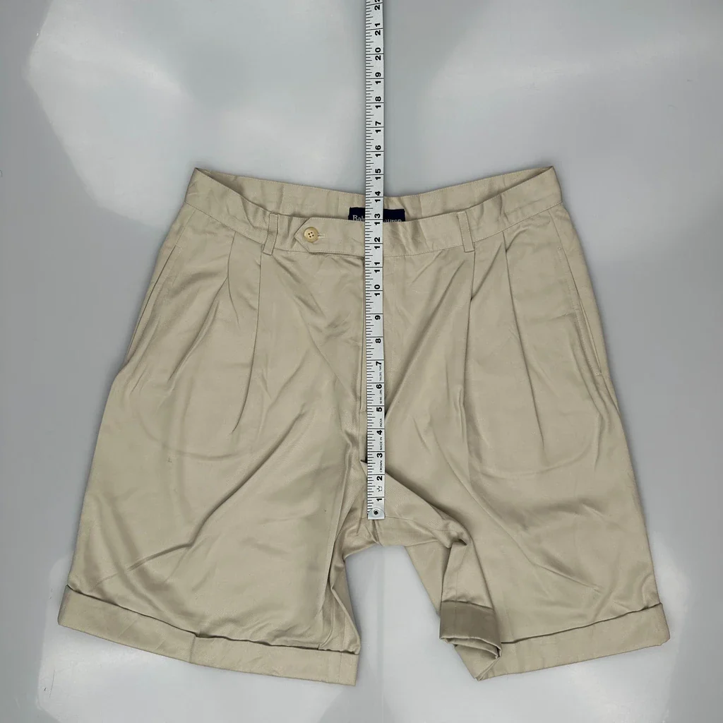 Ralph Lauren Chino Shorts - 32W 6L Beige Cotton - Image 4