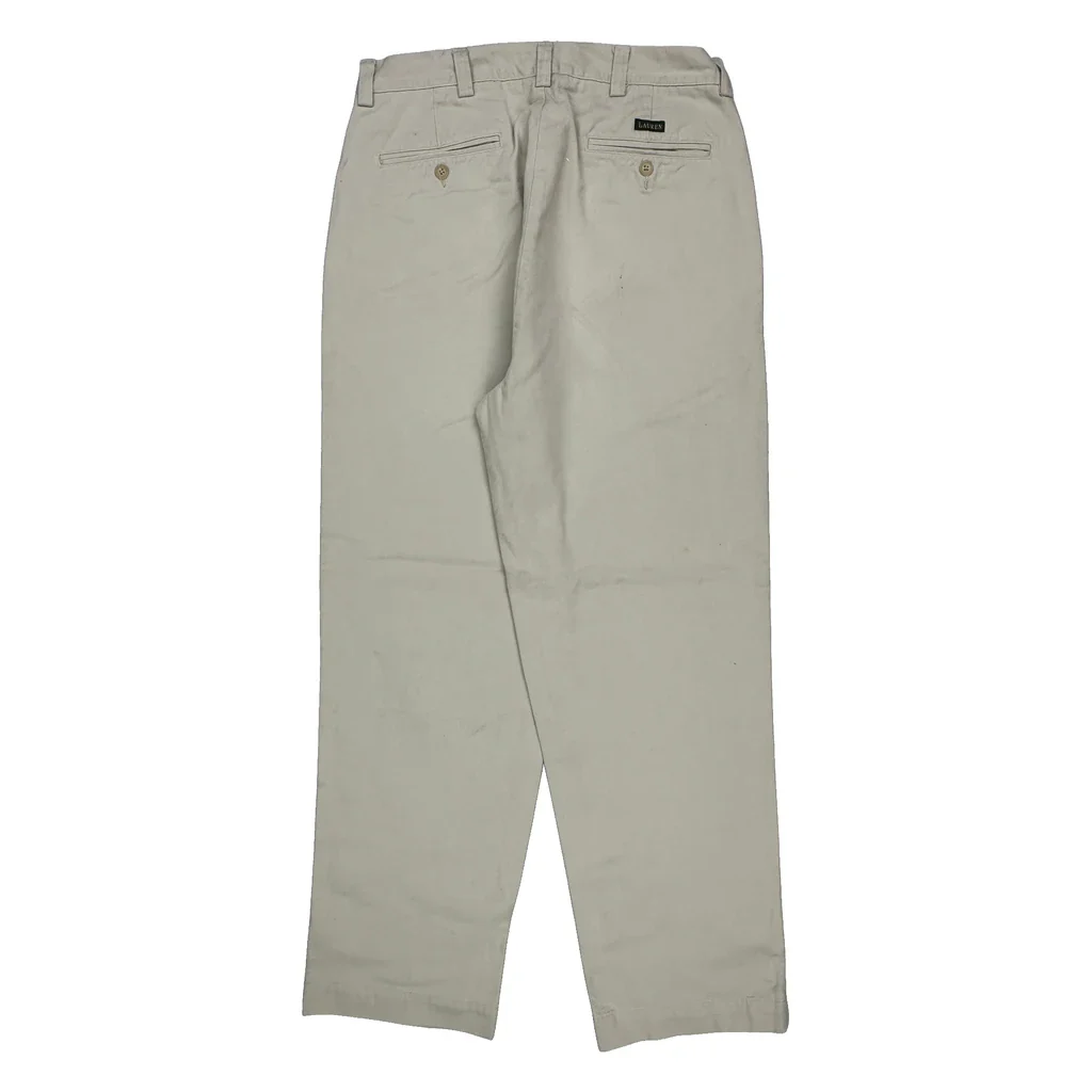 Ralph Lauren Chinos - 33W 31L Beige Cotton