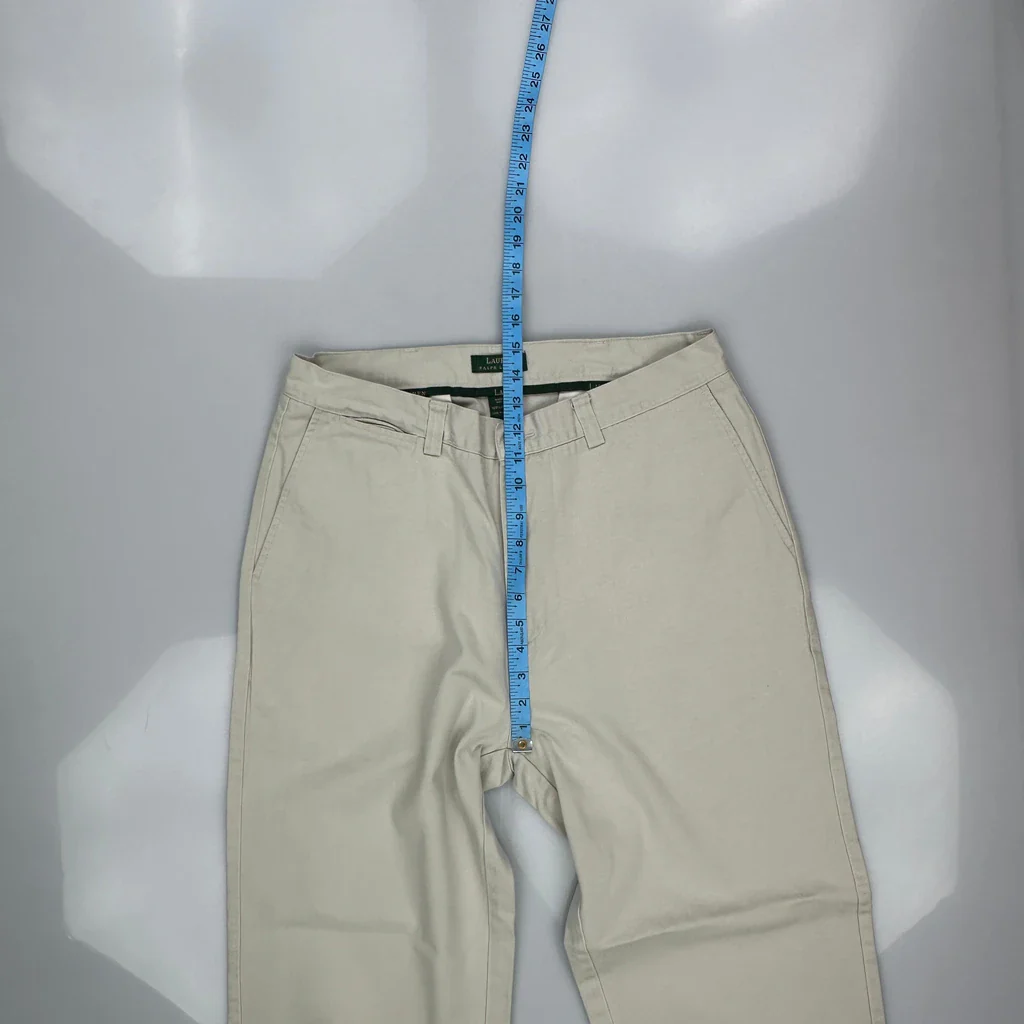Ralph Lauren Chinos - 33W 31L Beige Cotton - Image 4