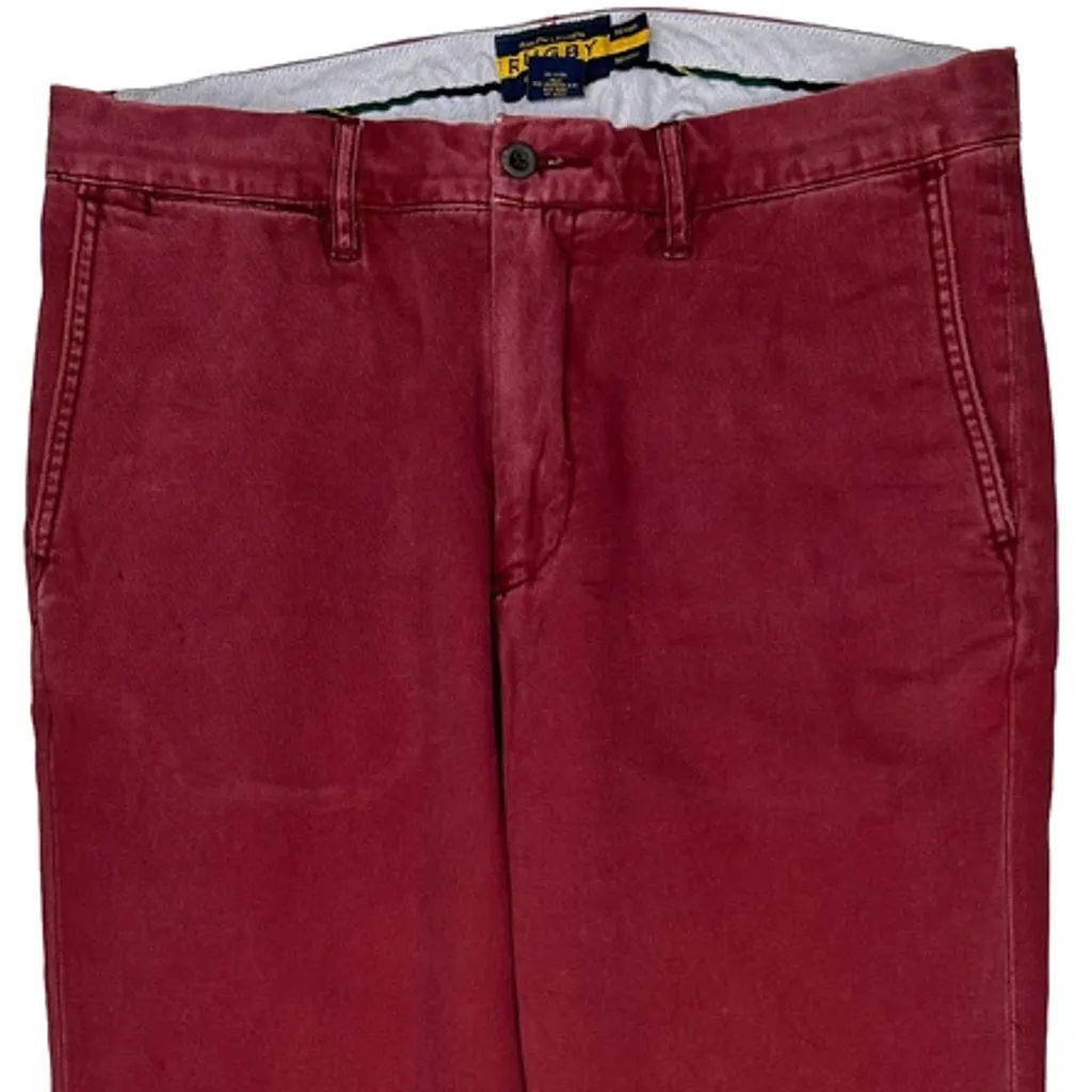 Ralph Lauren Chinos - 34W 29L Red Cotton - Image 9