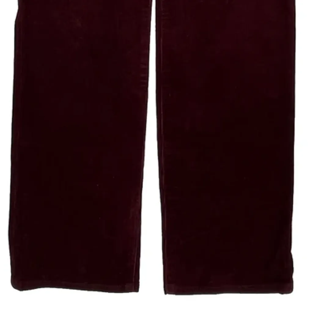 Ralph Lauren Cord Pants - 30″ Waist Burgundy Cotton - Image 10