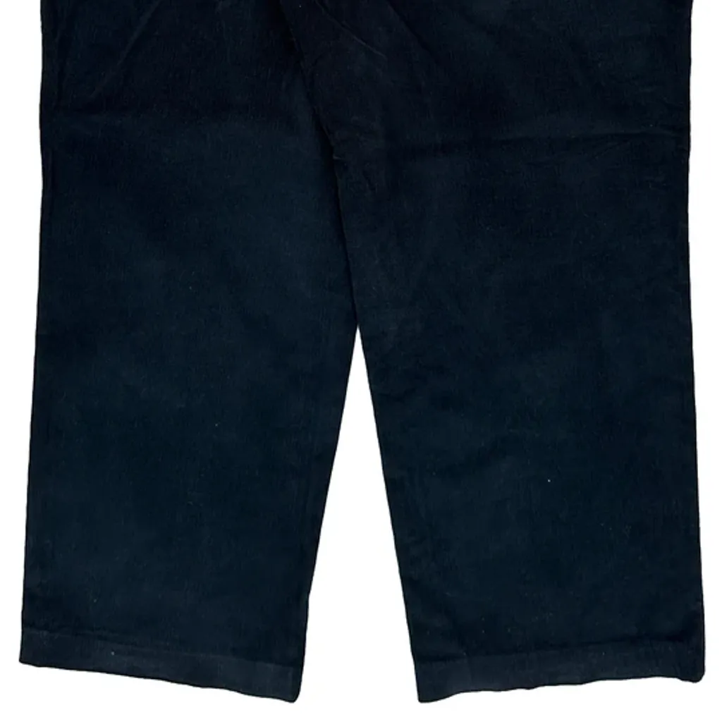 Ralph Lauren Cord Trousers - 38″ Waist Black Cotton - Image 7
