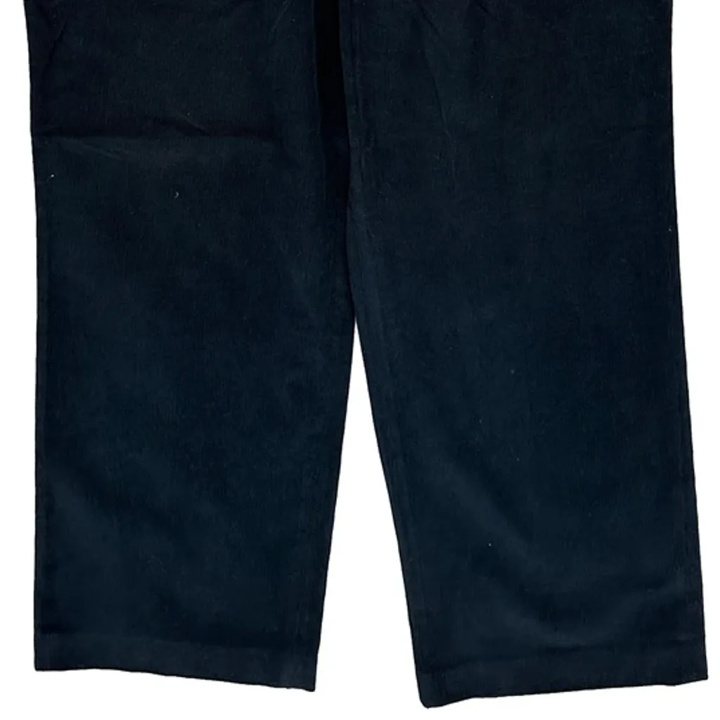 Ralph Lauren Cord Trousers - 38″ Waist Black Cotton - Image 9