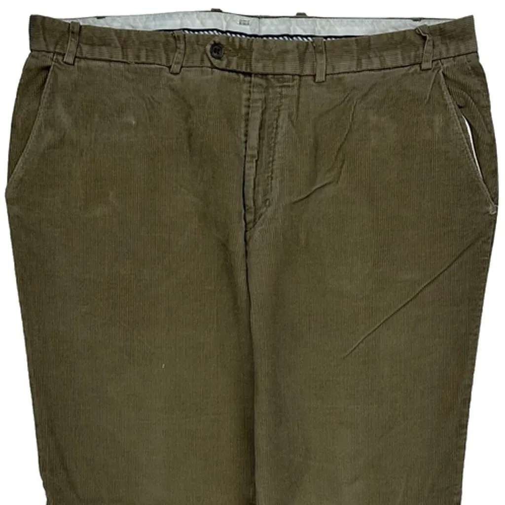 Ralph Lauren Cord Trousers - 36″ Waist Brown Cotton - Image 10