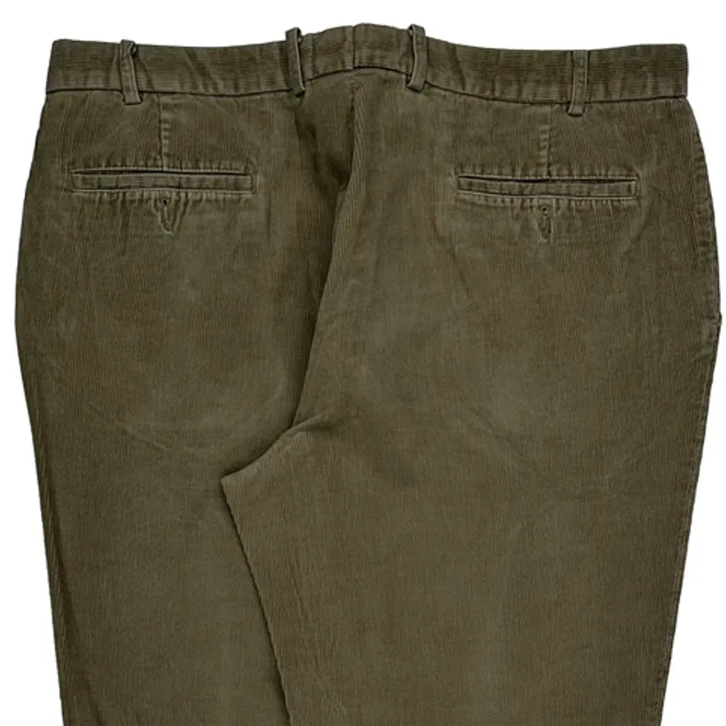 Ralph Lauren Cord Trousers - 36″ Waist Brown Cotton - Image 8