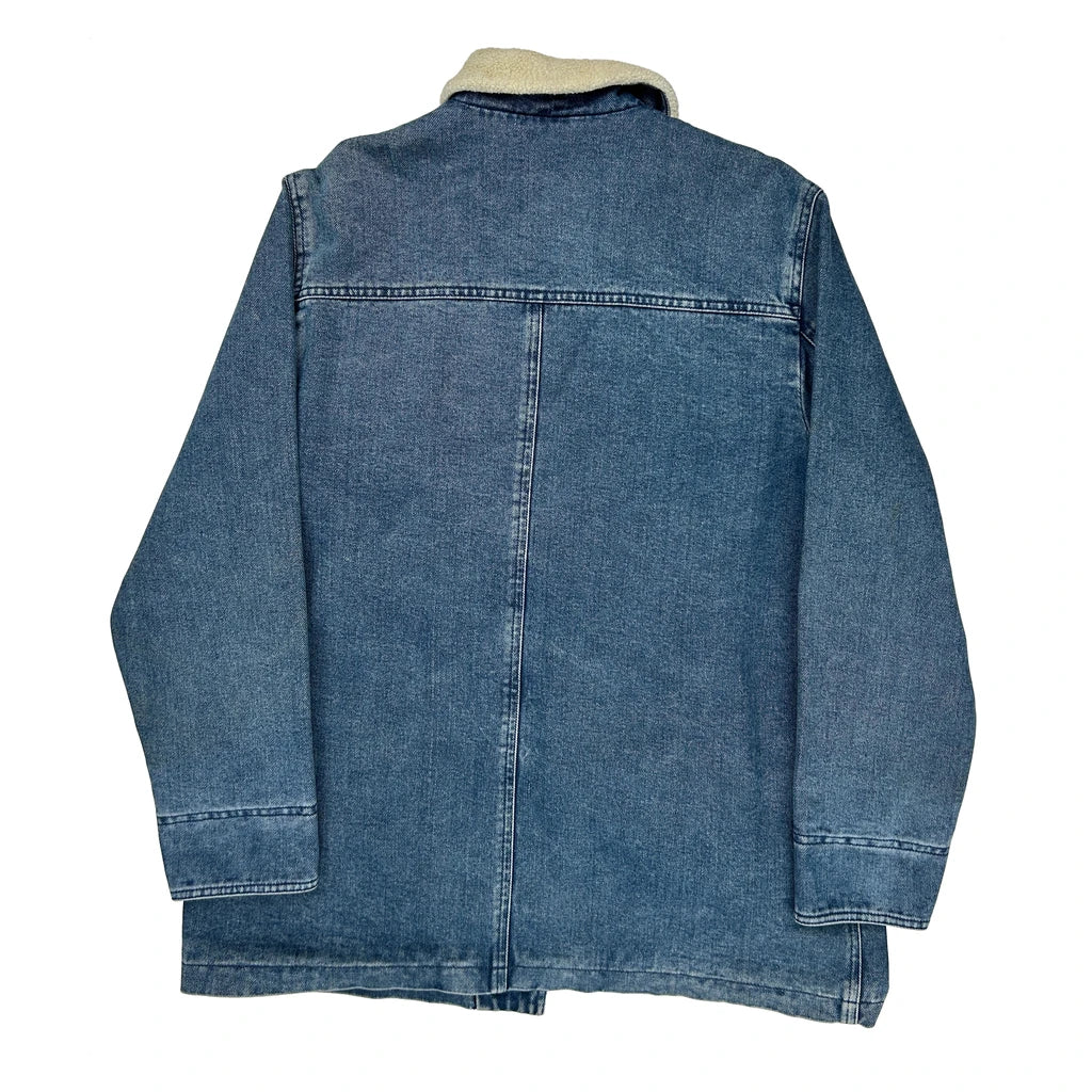Ralph Lauren Collared Denim Jacket - Medium Blue Denim - Image 2