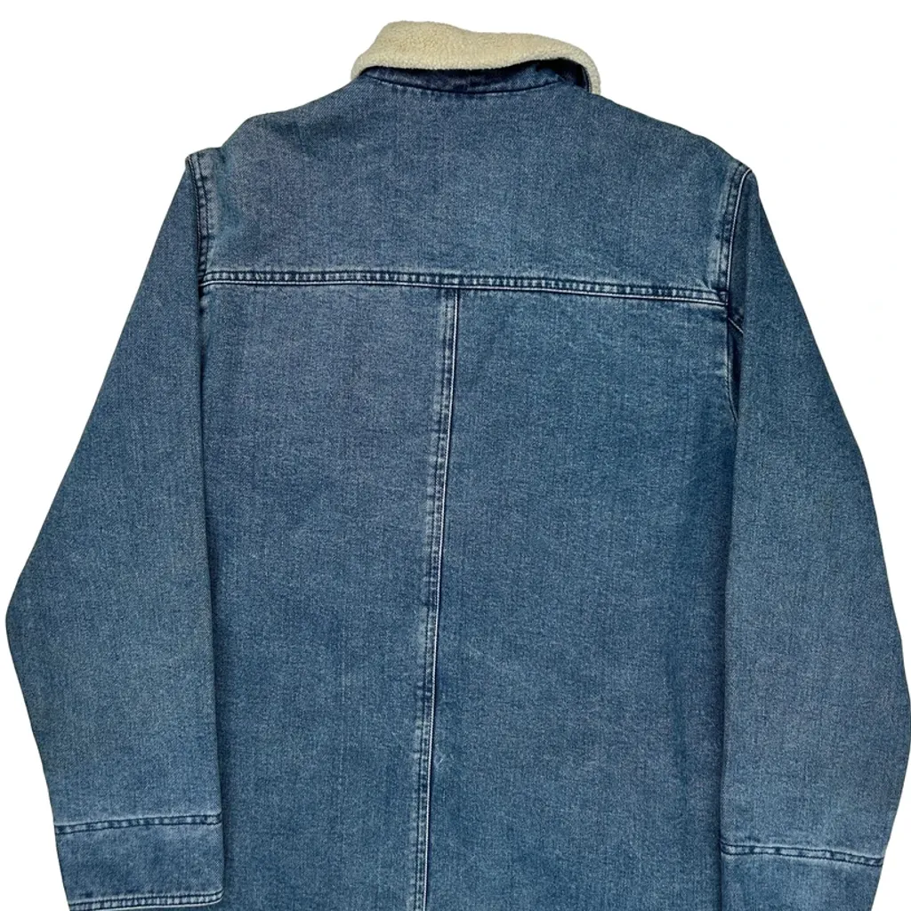 Ralph Lauren Collared Denim Jacket - Medium Blue Denim - Image 6