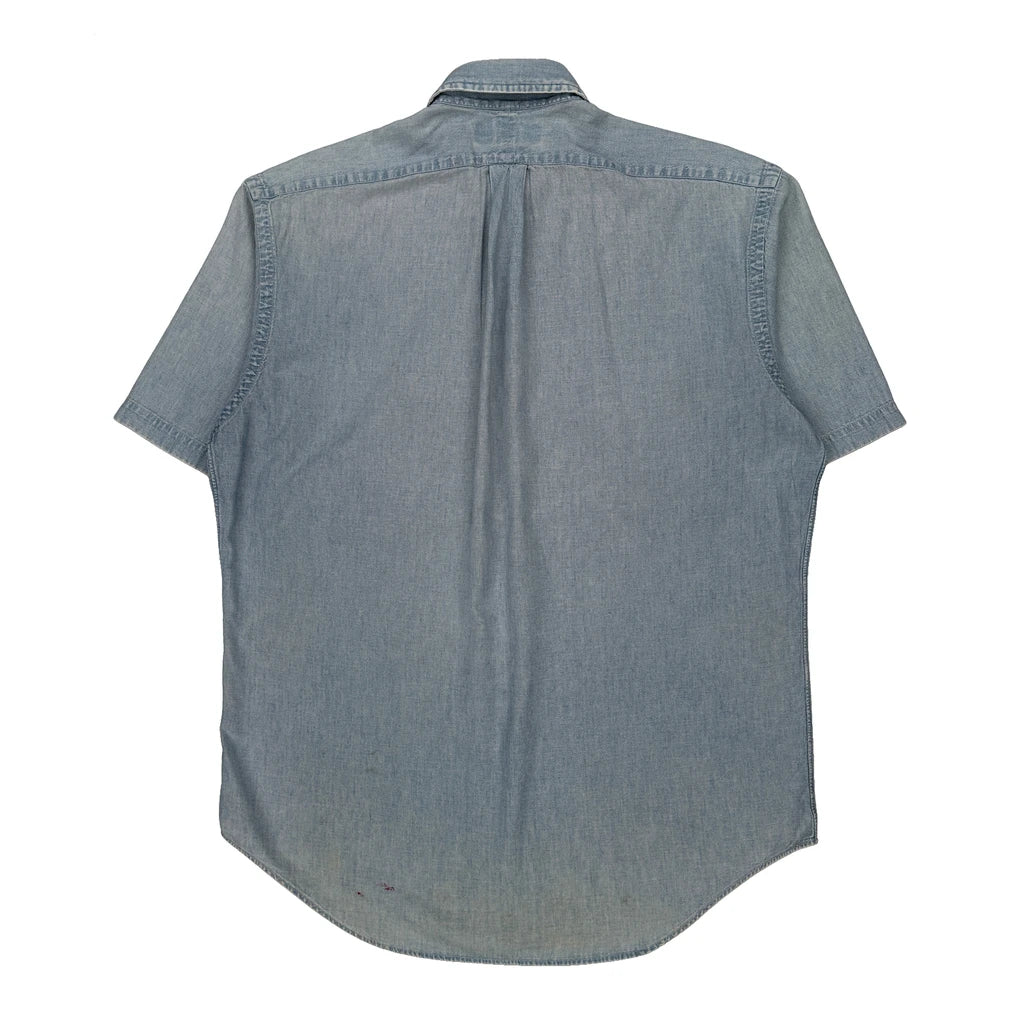 Ralph Lauren Denim Shirt - Medium Light Wash Cotton - Image 2