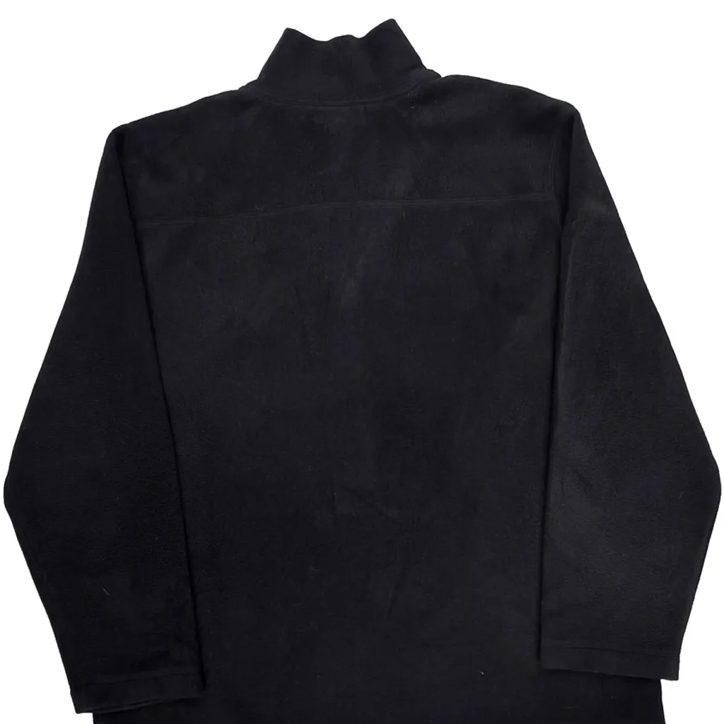 Ralph Lauren 1/4 Zip Fleece - XL Black Polyester - Image 6