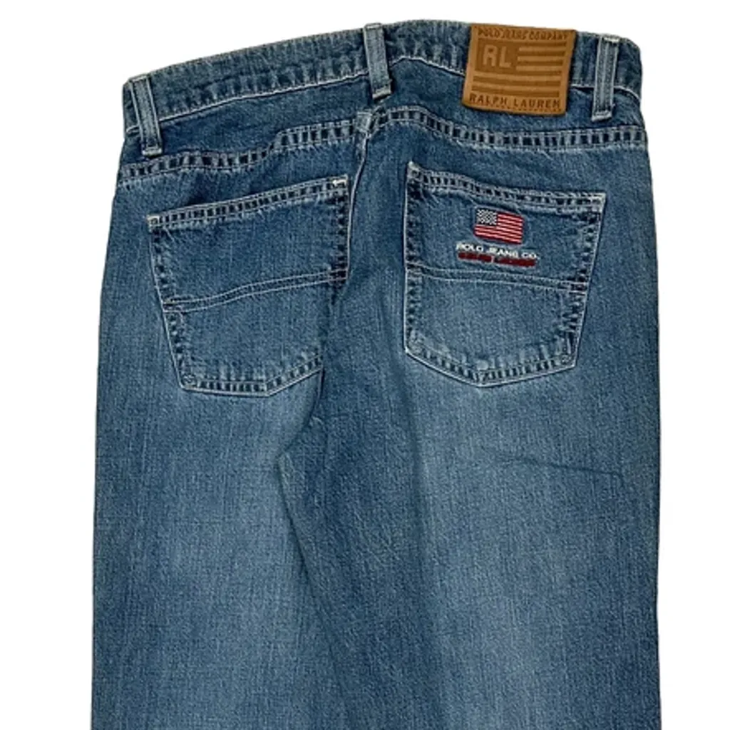 Ralph Lauren Jeans - 30W 33L Blue Denim - Image 7