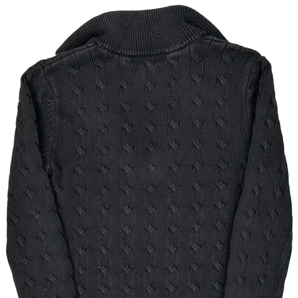 Ralph Lauren Petite Jumper - XS Black Cotton - Image 6