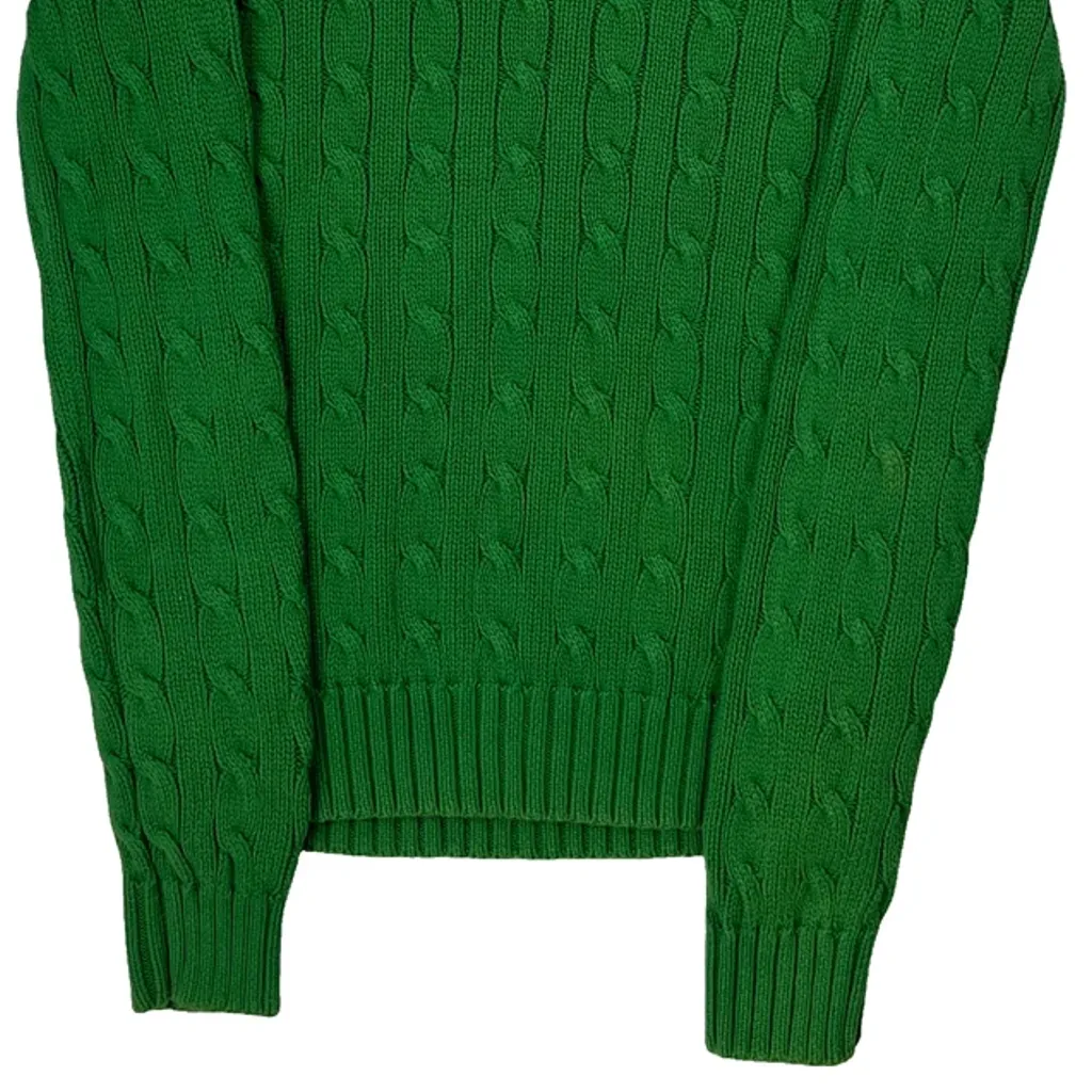 Ralph Lauren Jumper - XS Green Cotton - Image 4