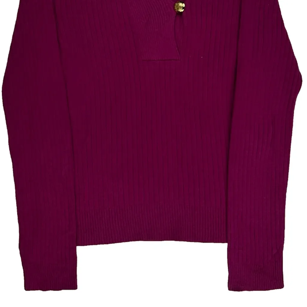 Ralph Lauren Jumper - Medium Purple Cotton - Image 4