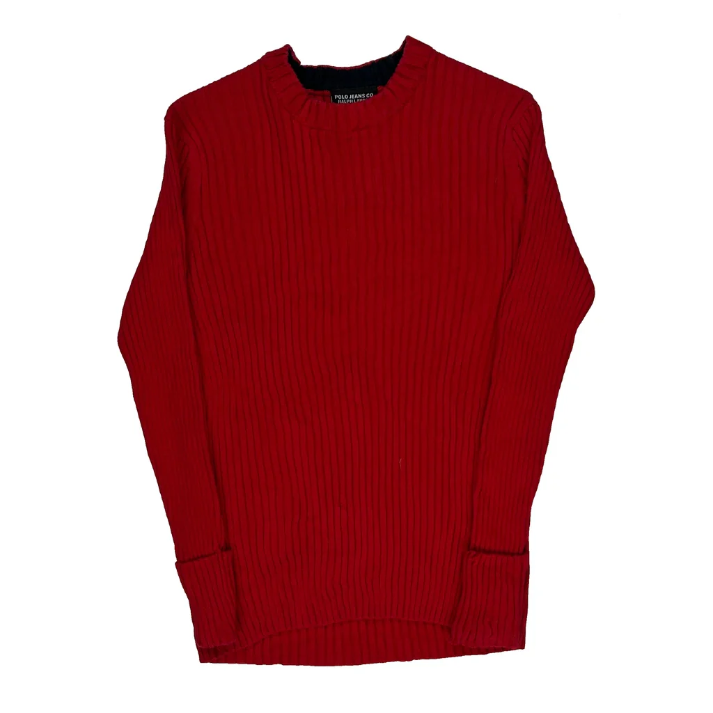 Ralph Lauren Jumper - Small Red Cotton