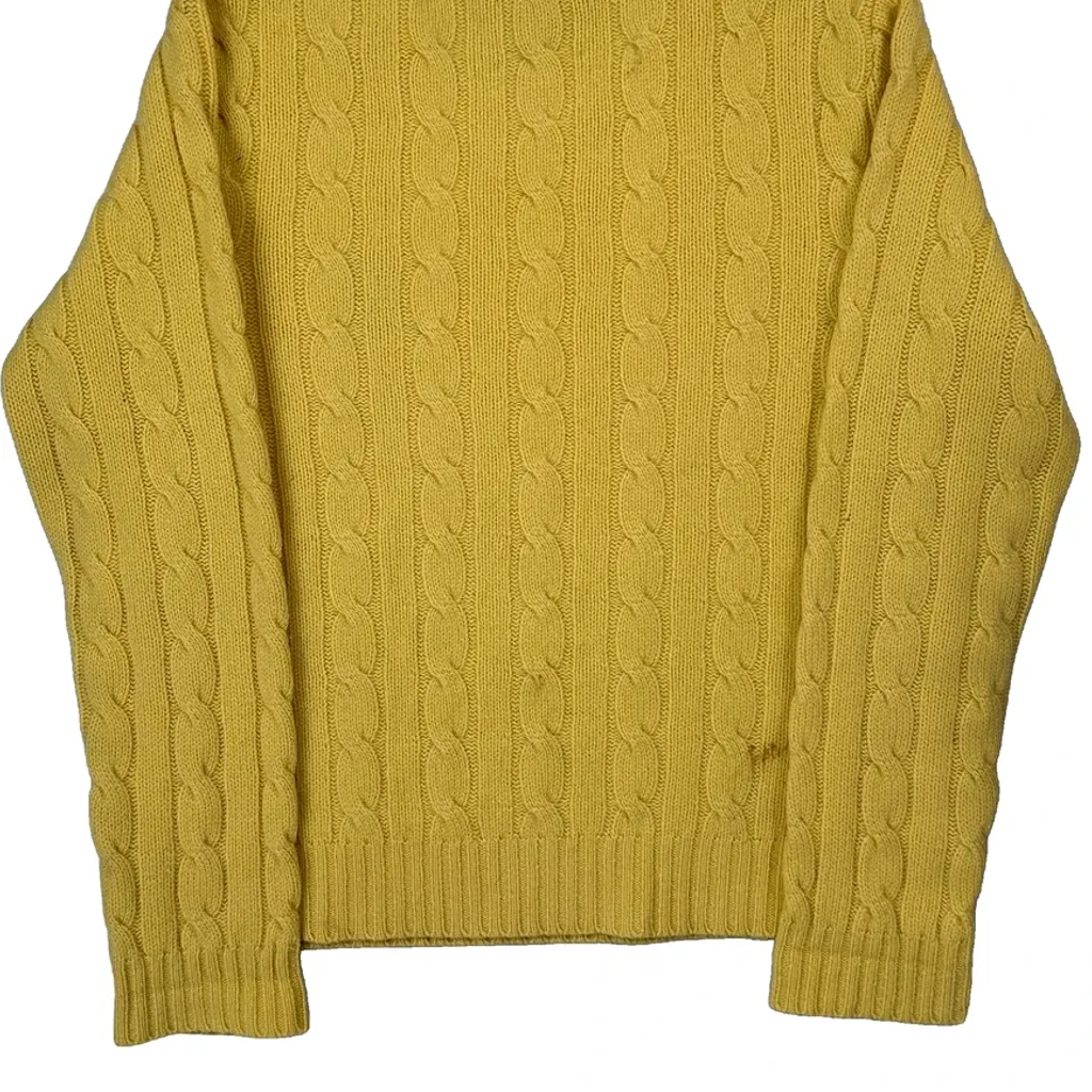 Ralph Lauren Jumper - Medium Yellow Wool - Image 7