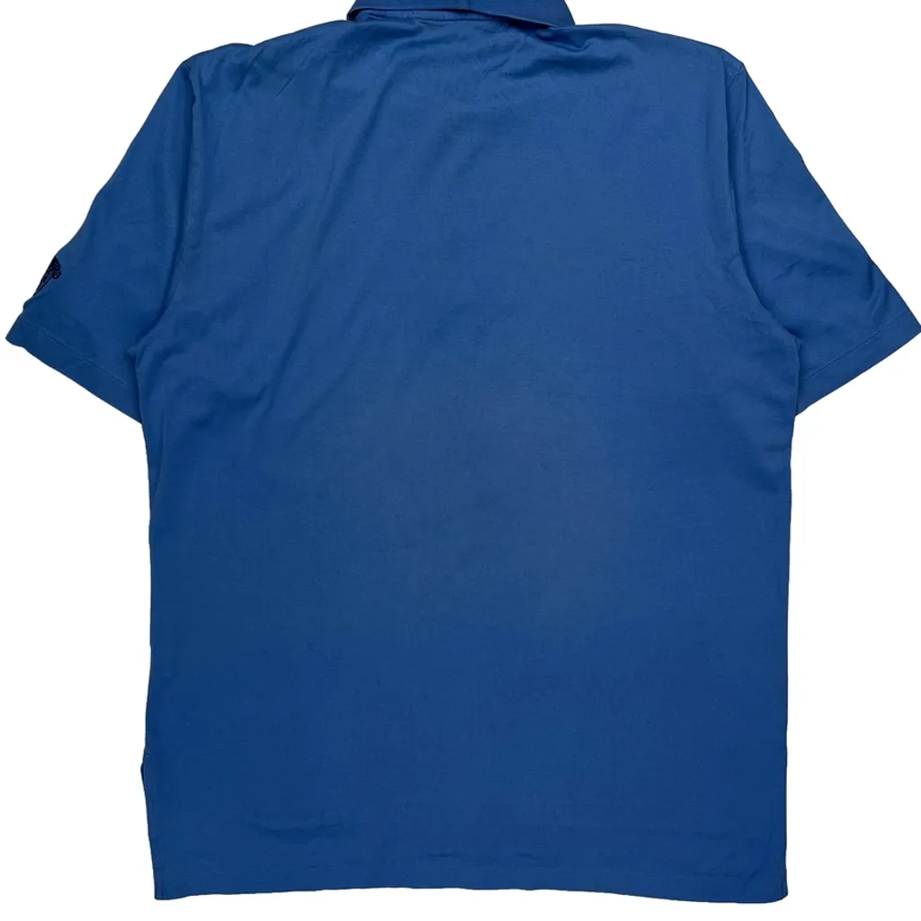 Ralph Lauren Polo Shirt - Medium Blue Cotton - Image 7