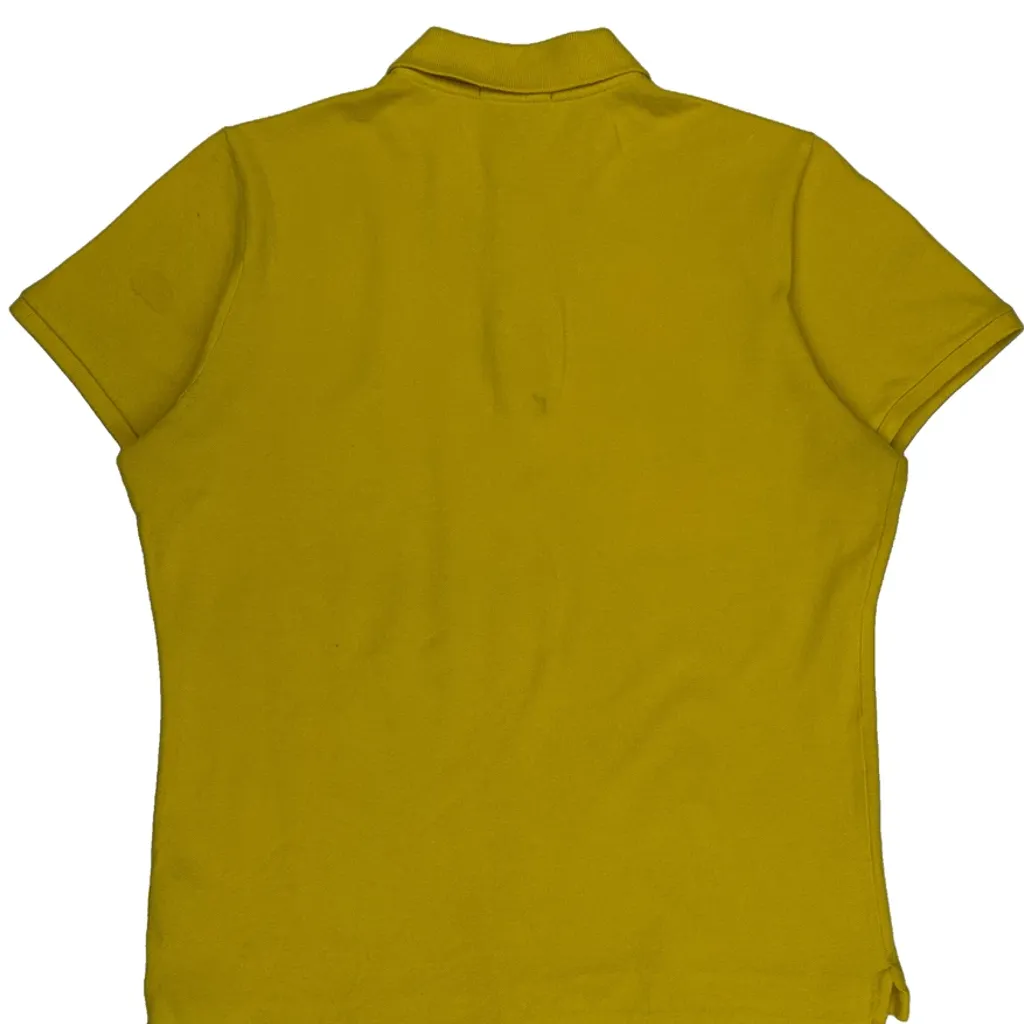 Ralph Lauren Slim Fit Polo Shirt - Small Yellow Cotton - Image 7