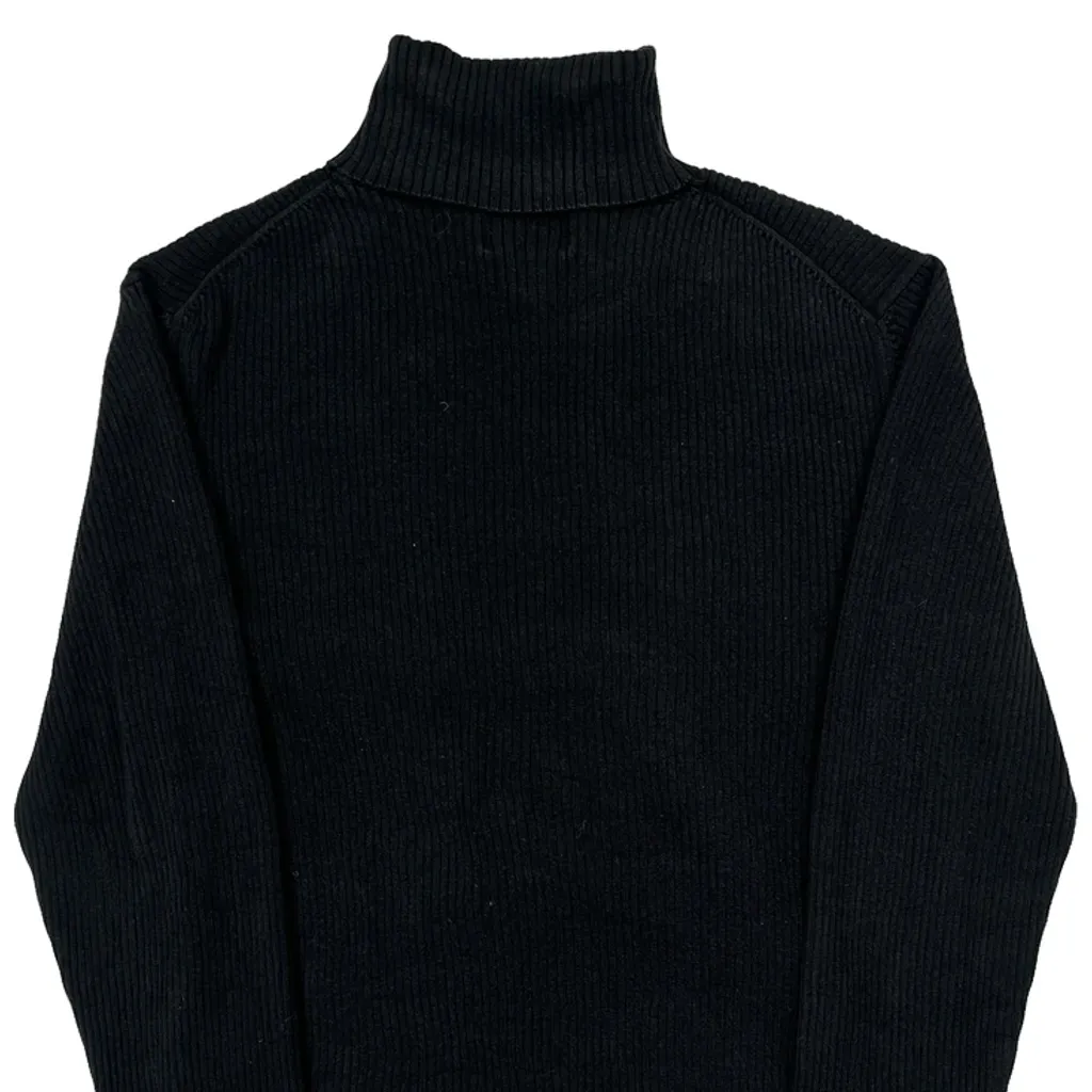 Ralph Lauren Rollneck - XL Black Cotton - Image 7