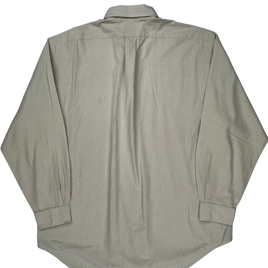 Ralph Lauren Checked Shirt - XL Beige Cotton - Image 7