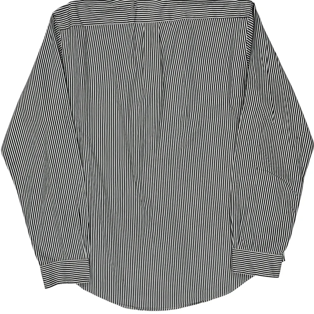 Ralph Lauren Striped Shirt - Large Black & White Cotton - Image 6