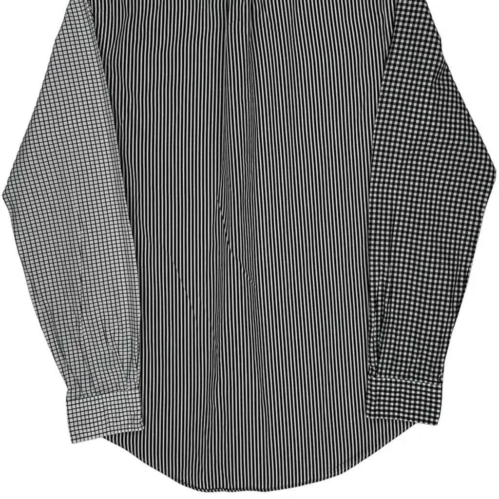 Ralph Lauren Checked Shirt - Small Black & White Cotton - Image 7