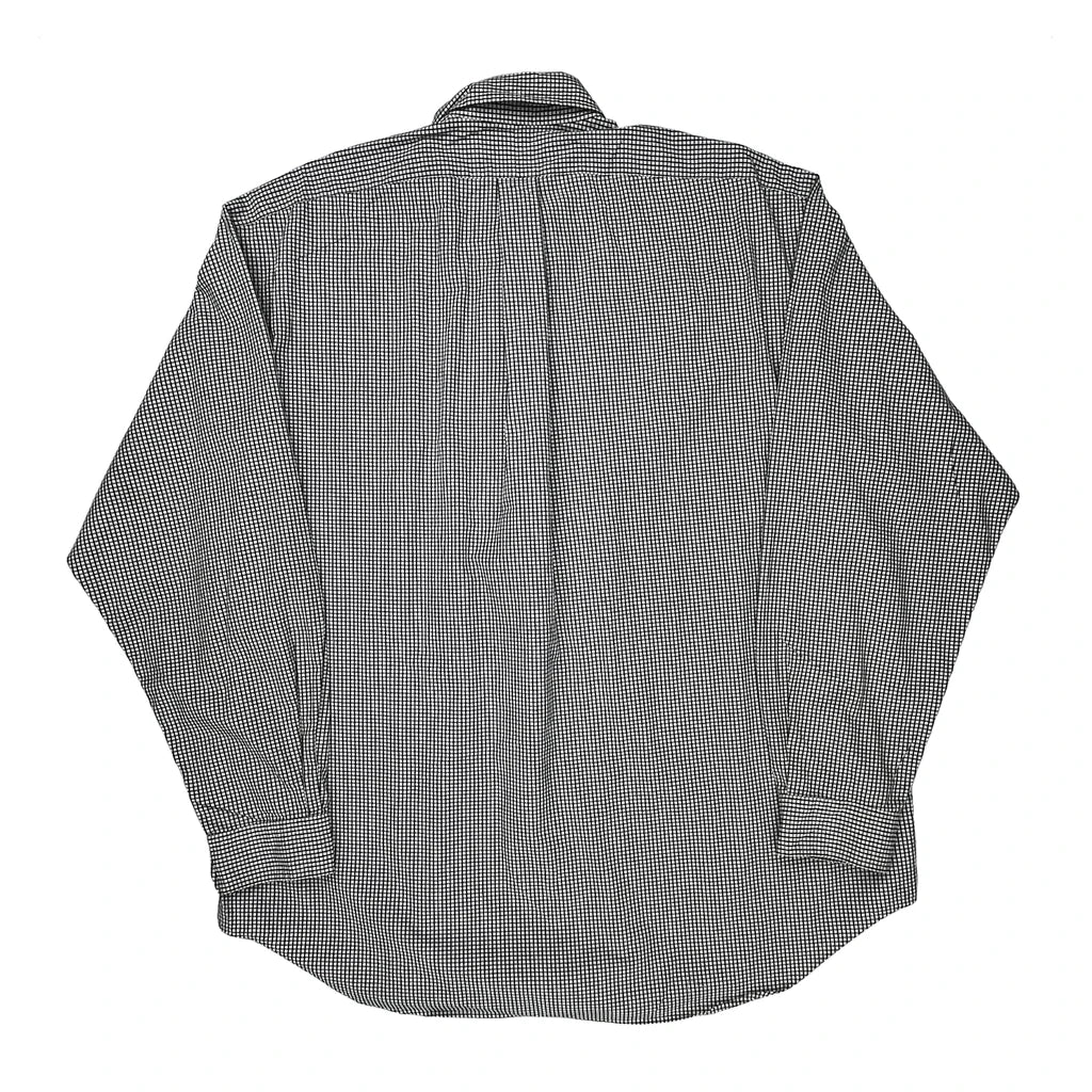 Ralph Lauren Checked Shirt - XL Black & White Cotton - Image 2