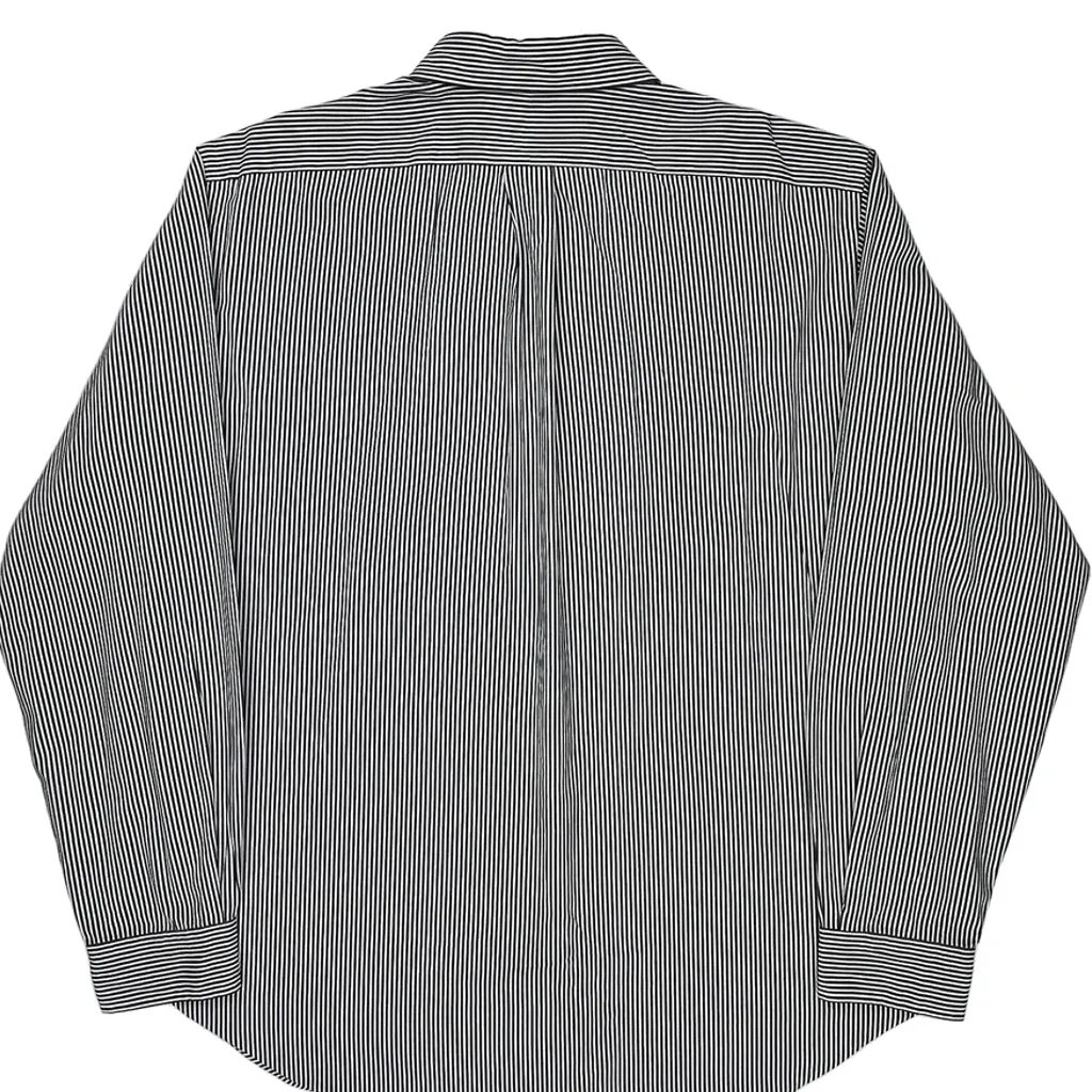 Ralph Lauren Striped Shirt - XL Black & White Cotton - Image 6