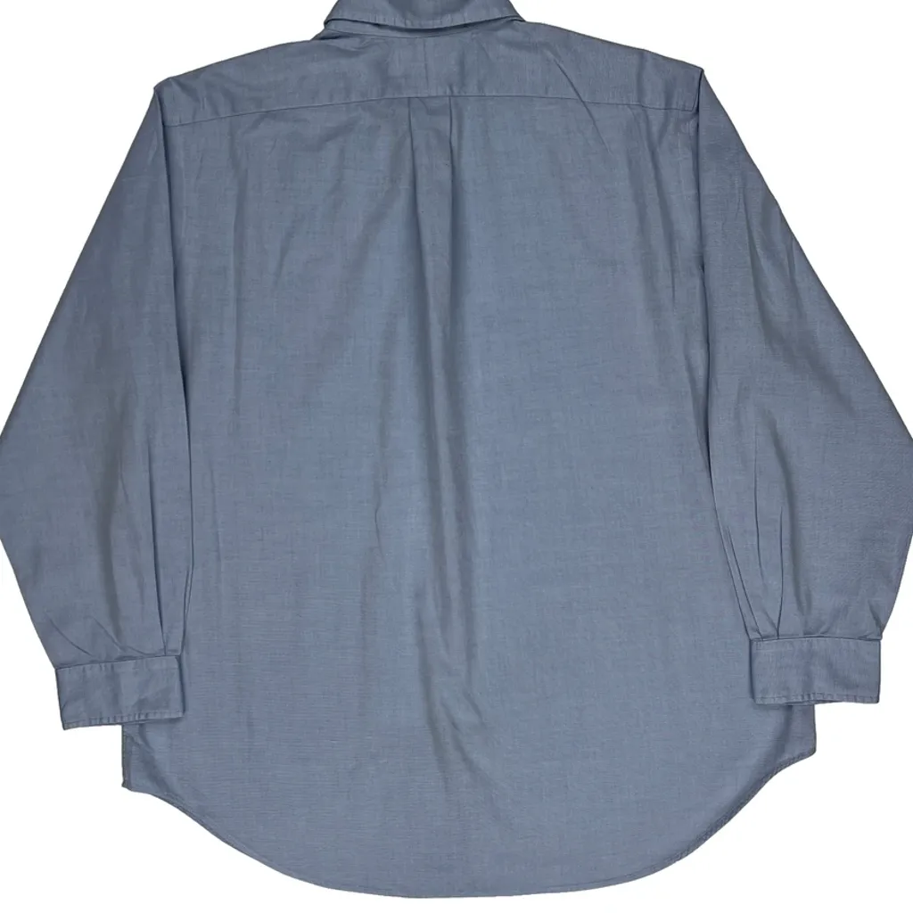 Ralph Lauren Shirt - Large Blue Cotton - Image 6