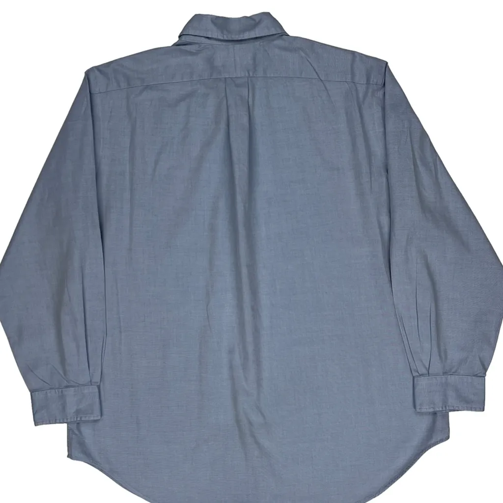 Ralph Lauren Shirt - Large Blue Cotton - Image 7
