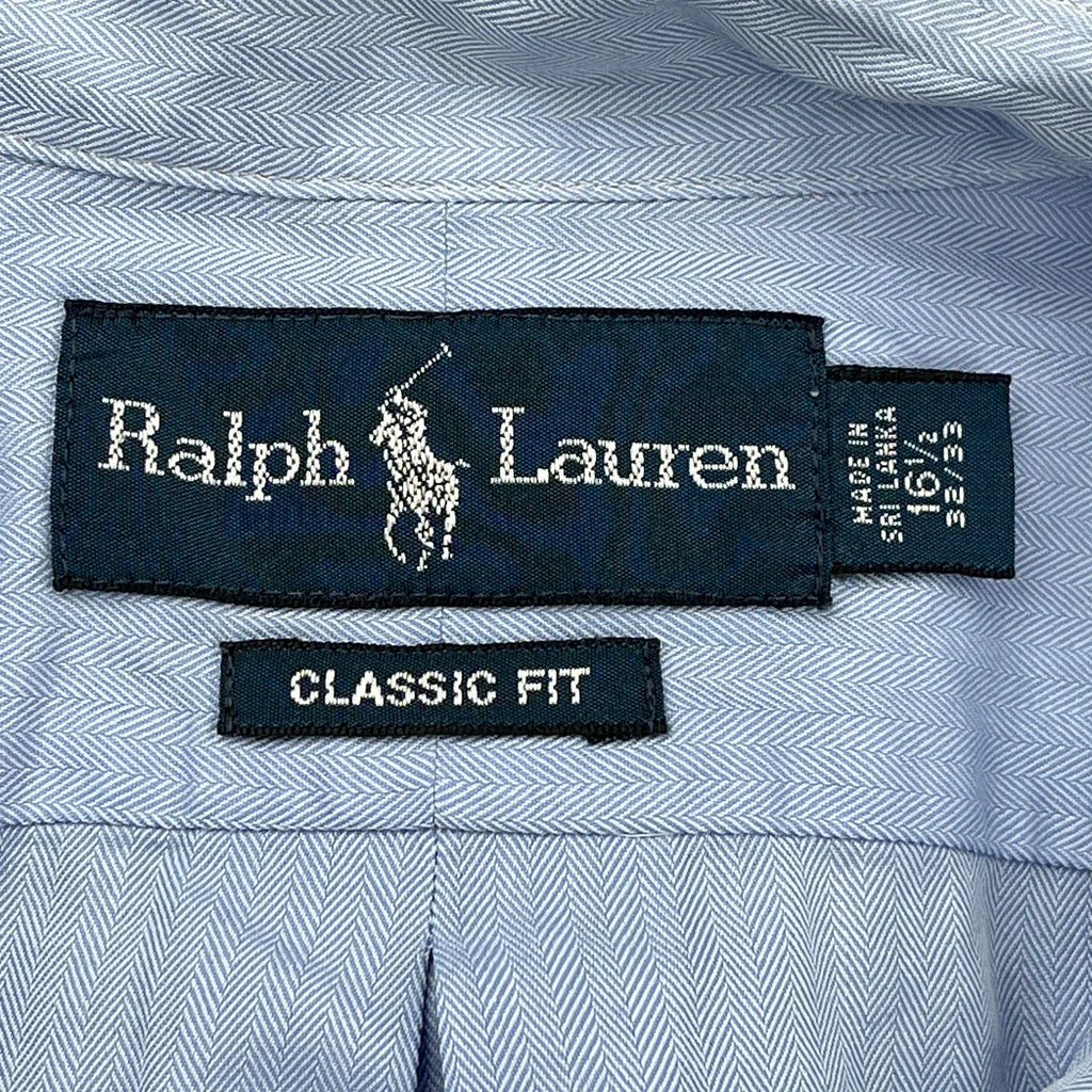 Ralph Lauren Shirt - Large Blue Cotton - Image 3