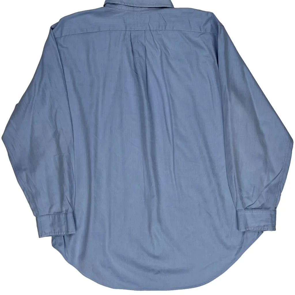 Ralph Lauren Shirt - Large Blue Cotton - Image 6
