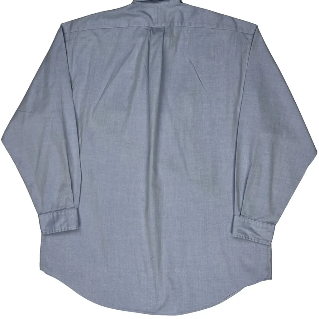 Ralph Lauren Shirt - Large Blue Cotton - Image 7