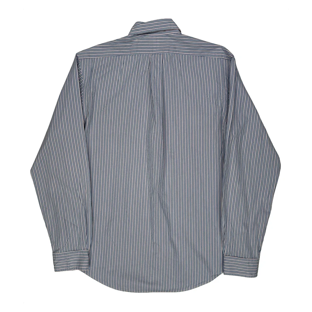 Ralph Lauren Striped Shirt - Large Blue Cotton - Image 2