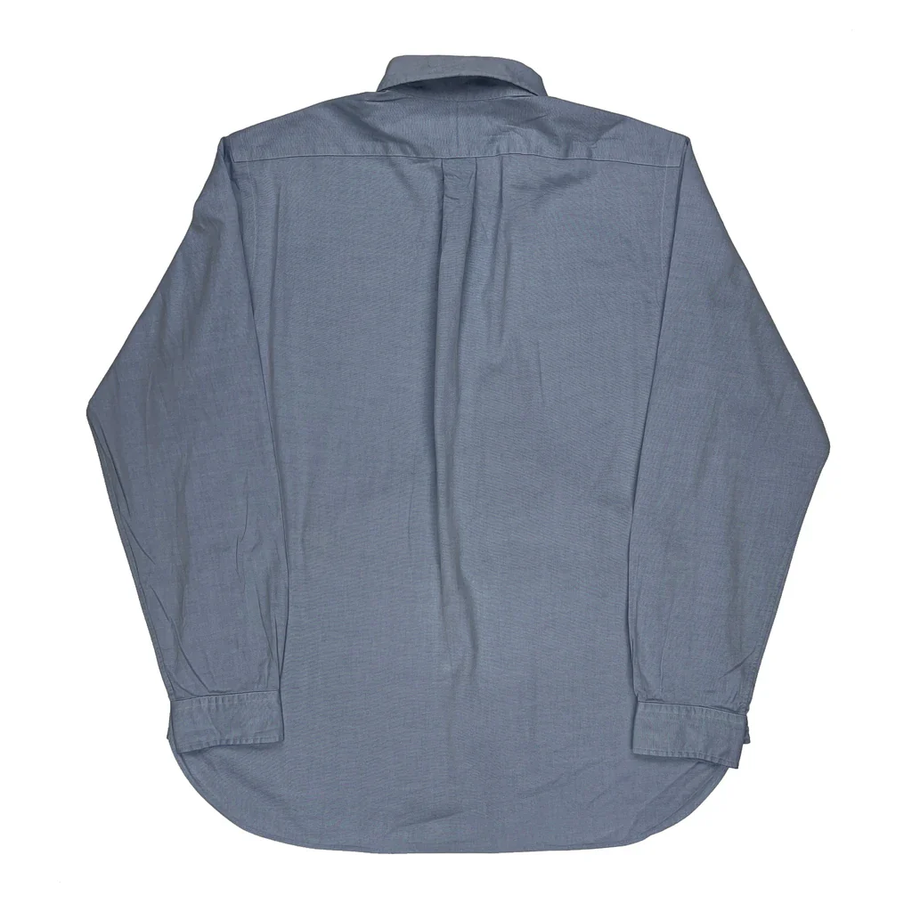 Ralph Lauren Shirt - Large Blue Cotton - Image 2